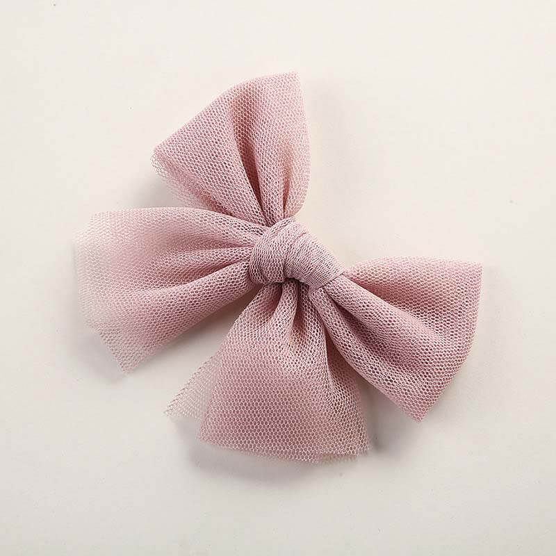 Tulle Mesh Bowknot Princess Hair Clips