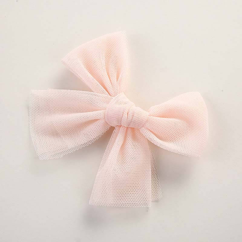 Tulle Mesh Bowknot Princess Hair Clips