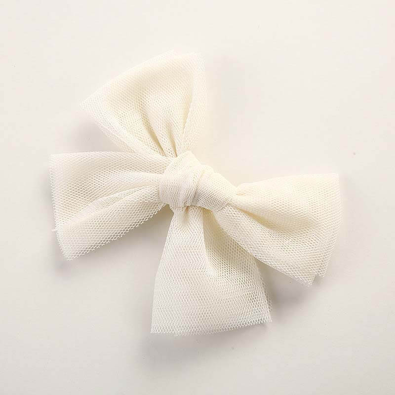 Tulle Mesh Bowknot Princess Hair Clips