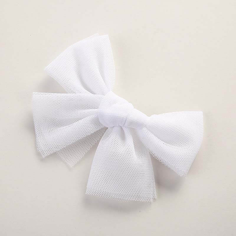 Tulle Mesh Bowknot Princess Hair Clips