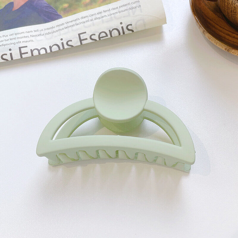 Green Series Women Hair Claw Clips