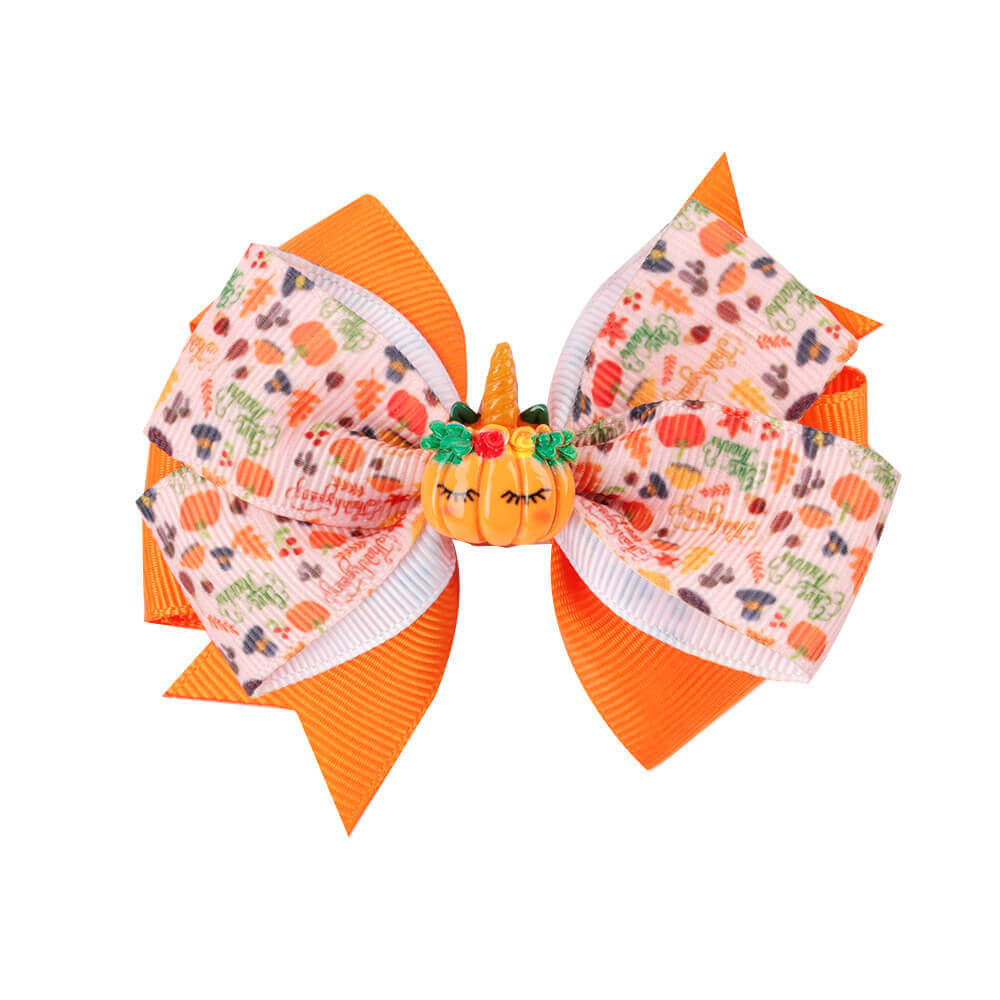 Thanksgiving Day Hair Bows