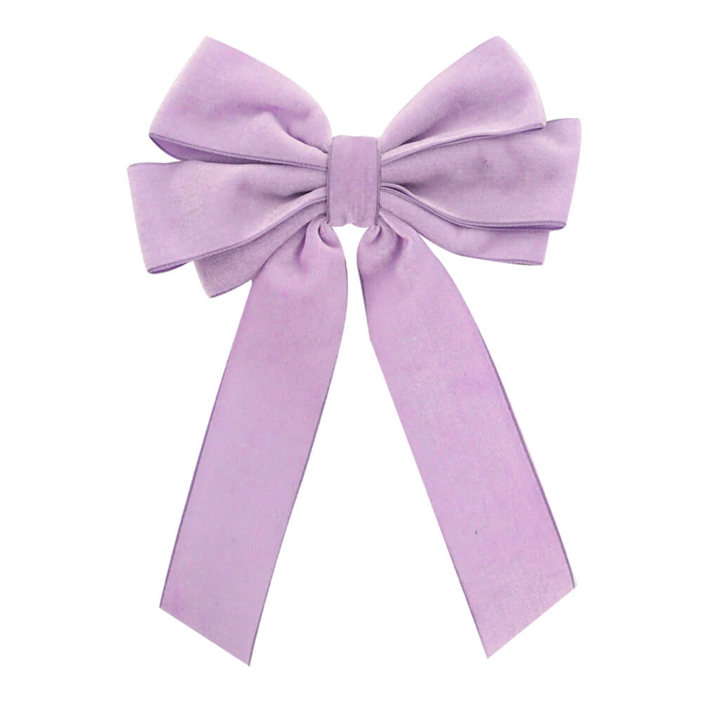 winter hair bows