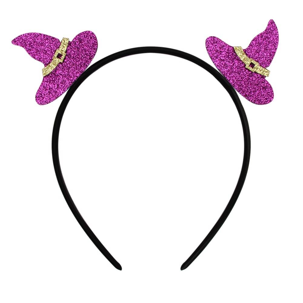 Halloween Glitter Headbands for Girls