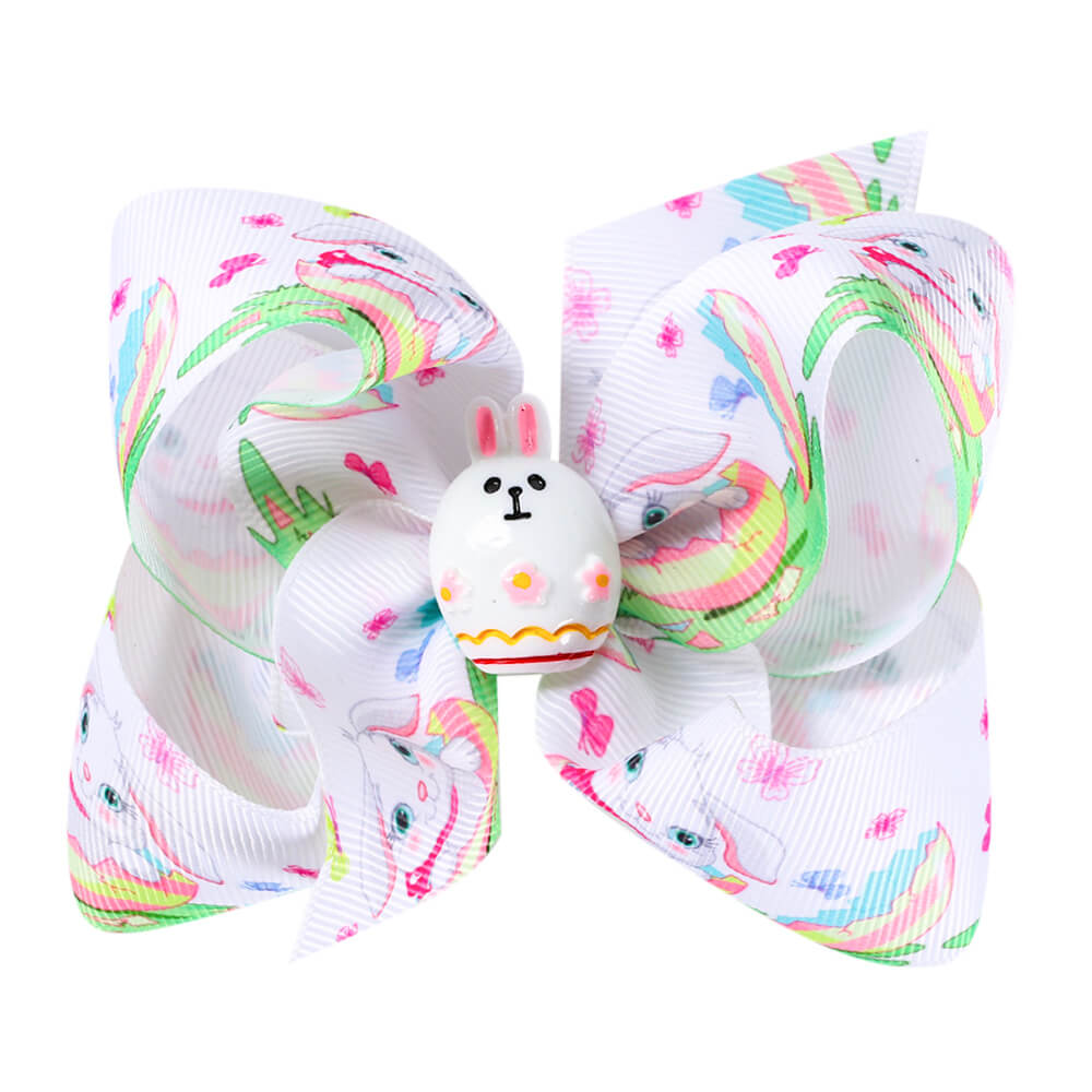 5'' Cute Easter Day Hair Bows