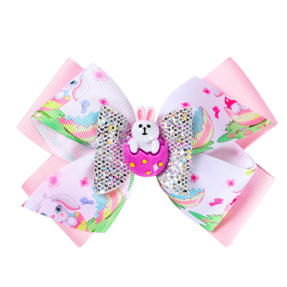 5'' Cute Easter Day Hair Bows