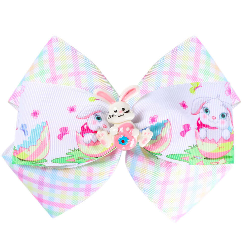 5'' Cute Easter Day Hair Bows