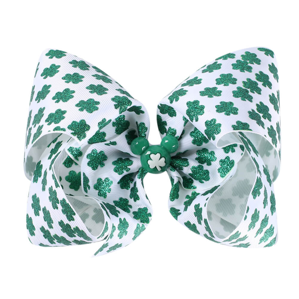 6'' Shamrock Hair Bow