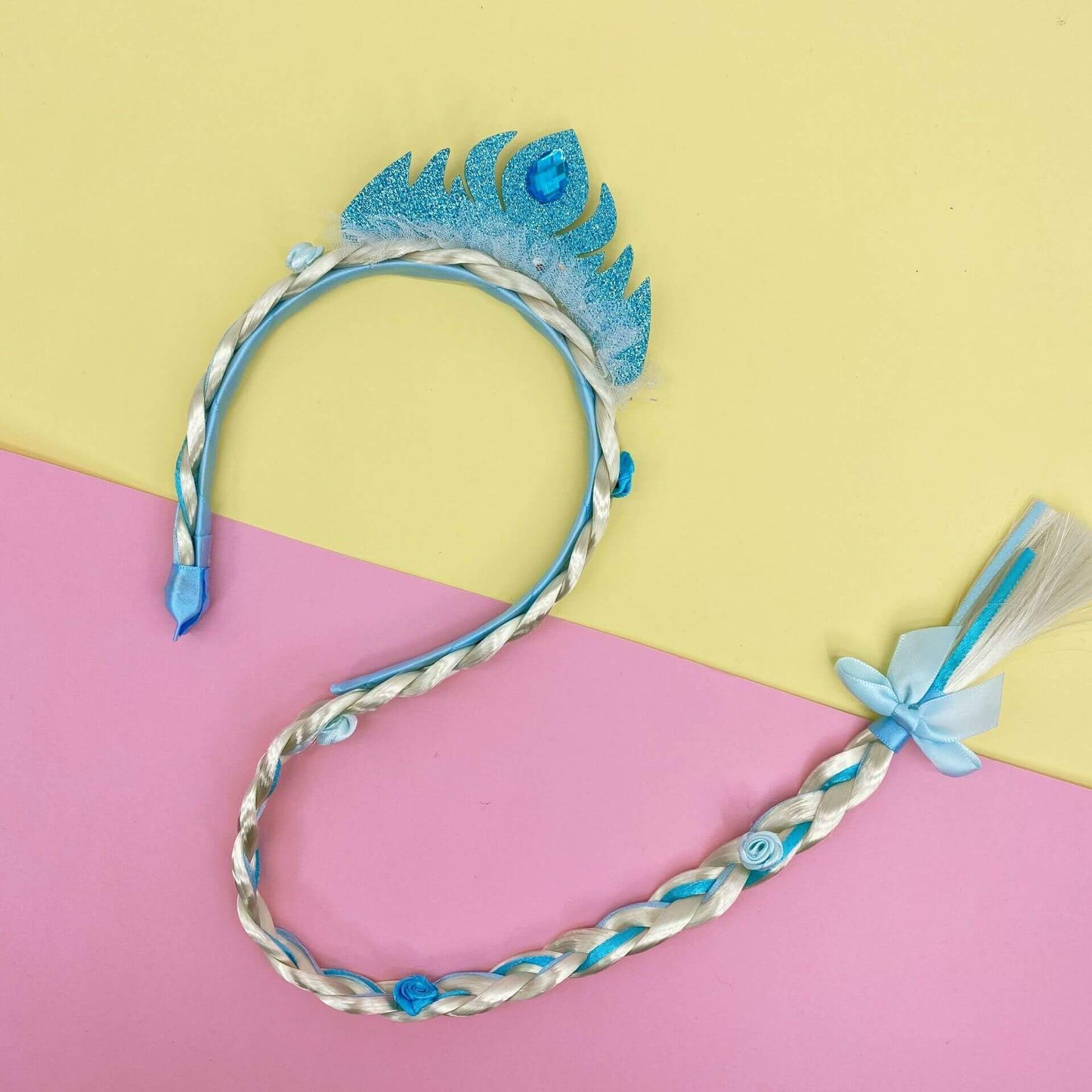 Braided Wigs Princess Crown Headbands