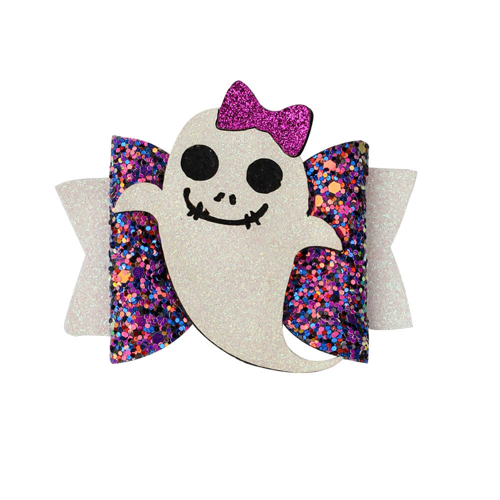 Halloween Purple Hair Clips