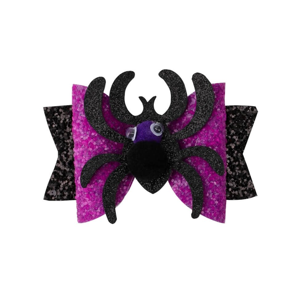 Halloween Purple Hair Clips