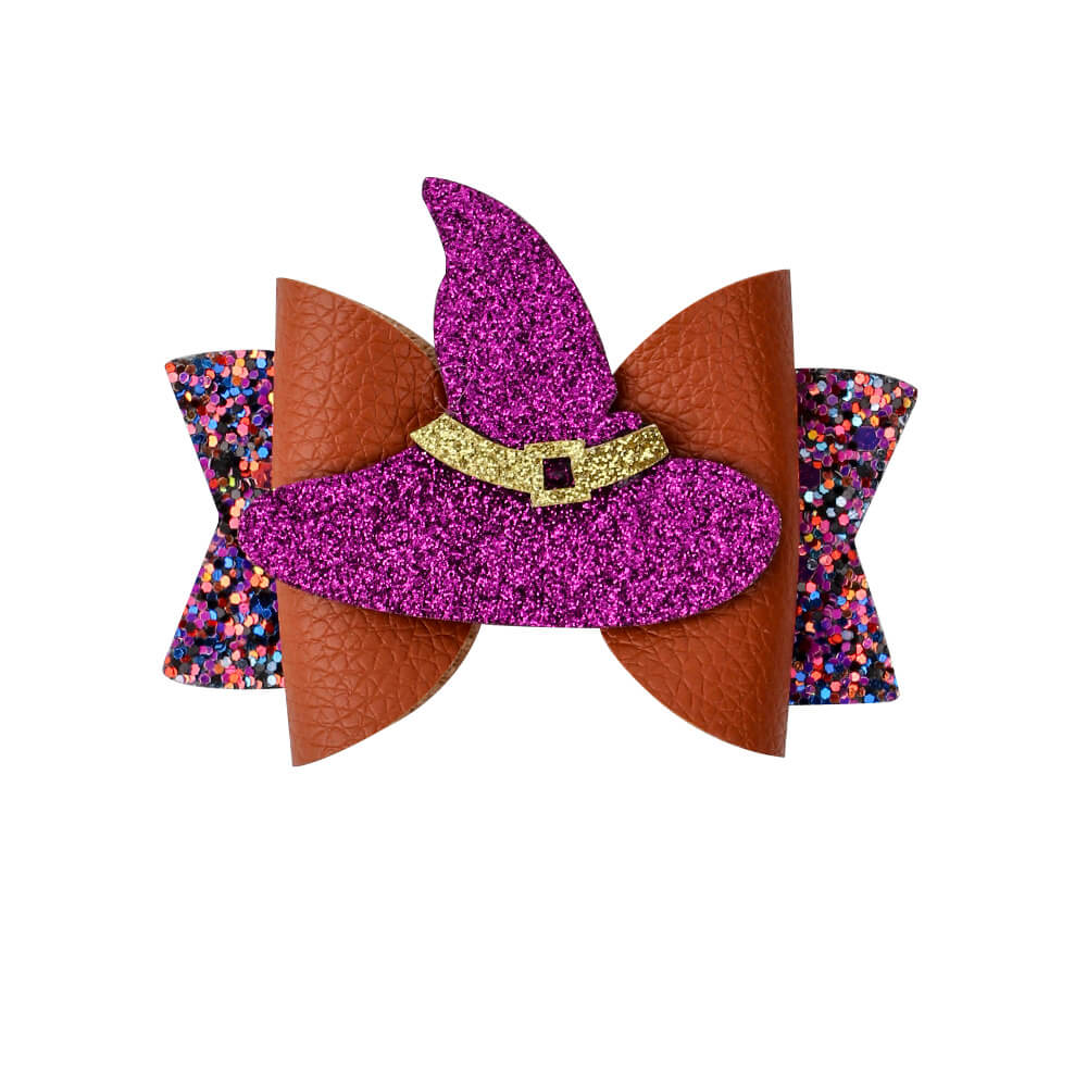 Halloween Purple Hair Clips