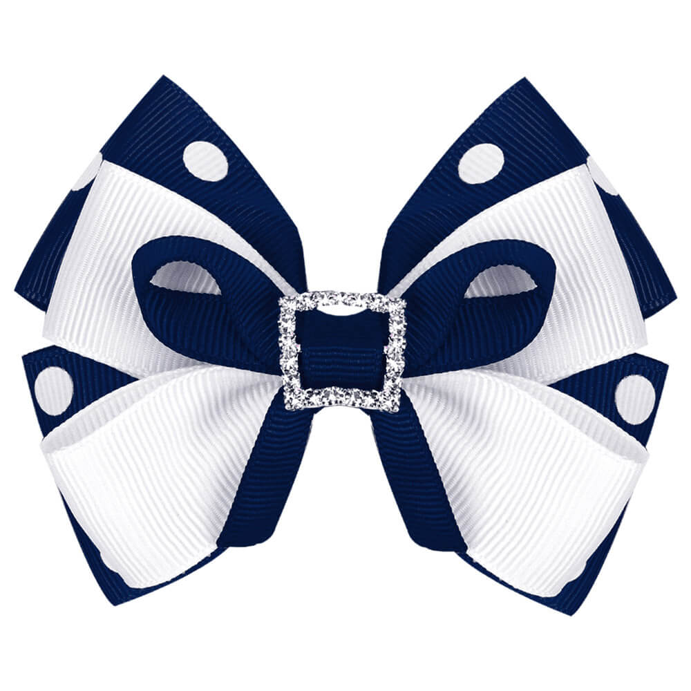 Rhinestone hair bows