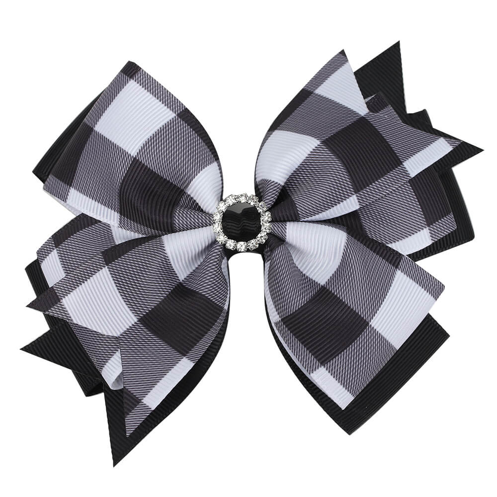 Grids hair bows