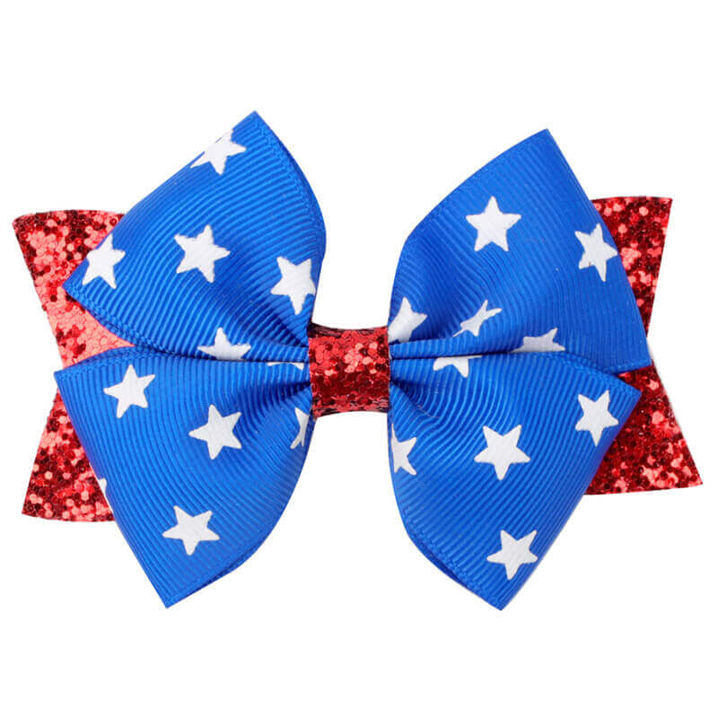 4th of July Hair Bows