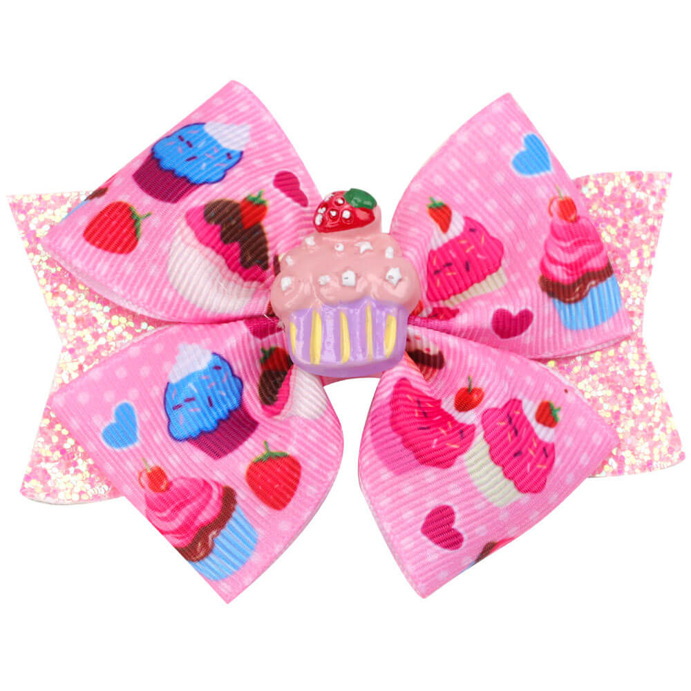 cake hair bows