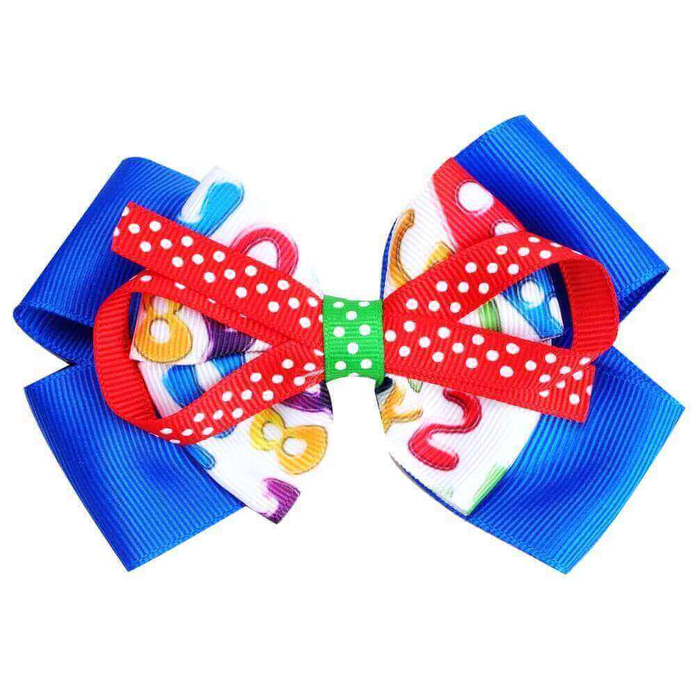Back to School Hair Bows