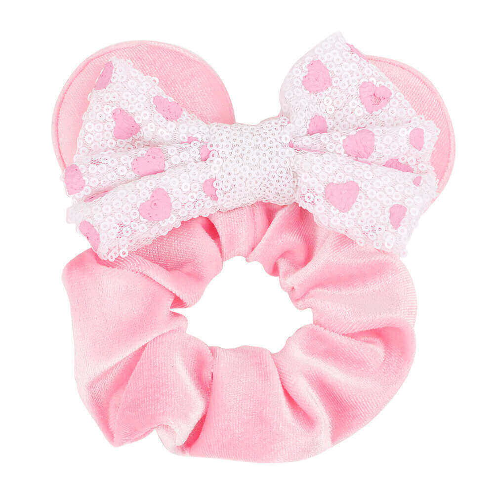 Cute Ears Polka Velvet Scrunchies