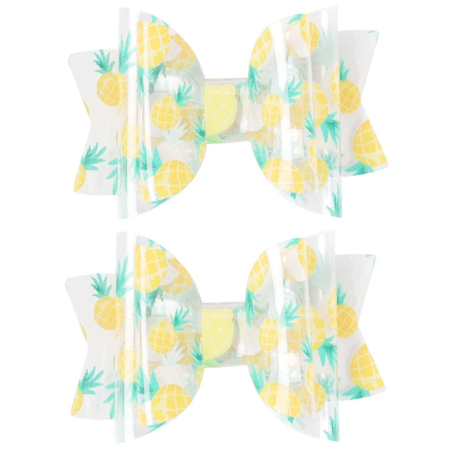 Pineapple Fruit Jelly Hair Bows