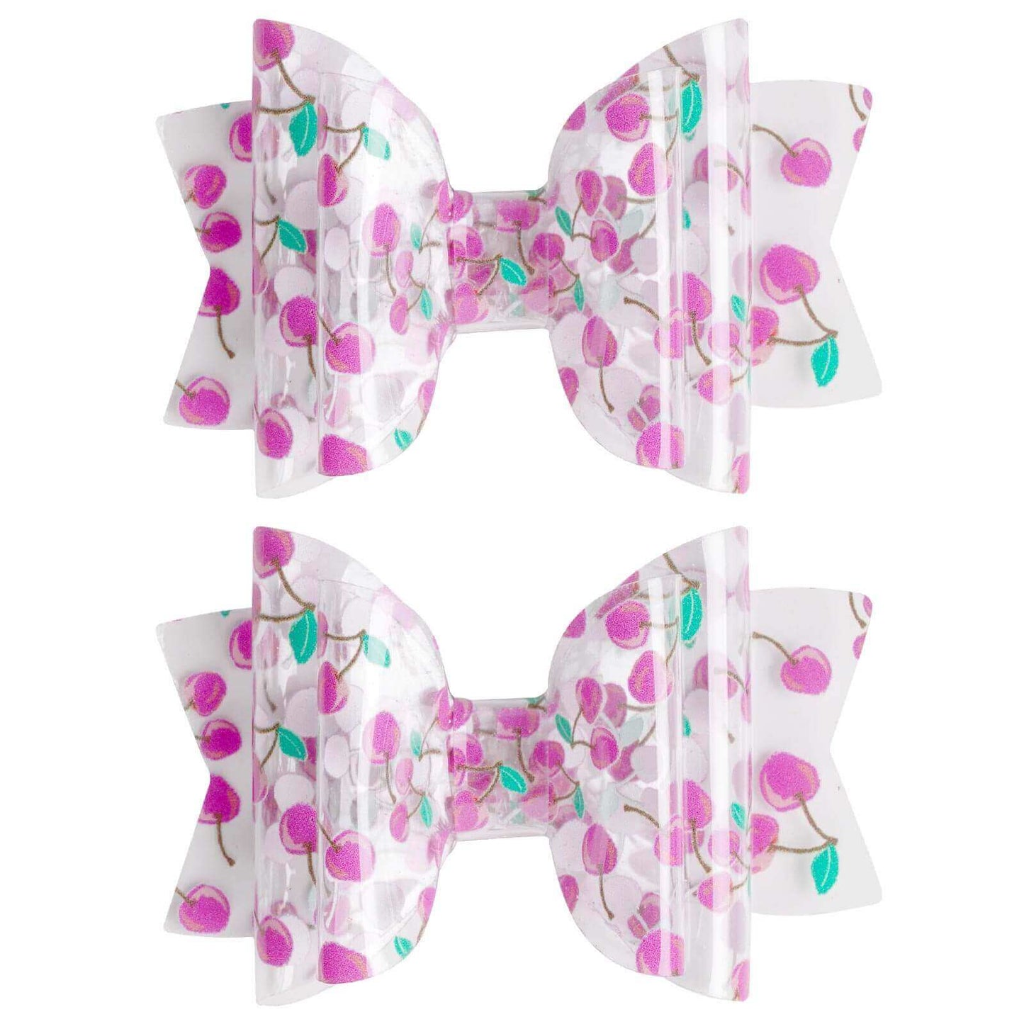 Swim Party Fruit Jelly Hair Bows