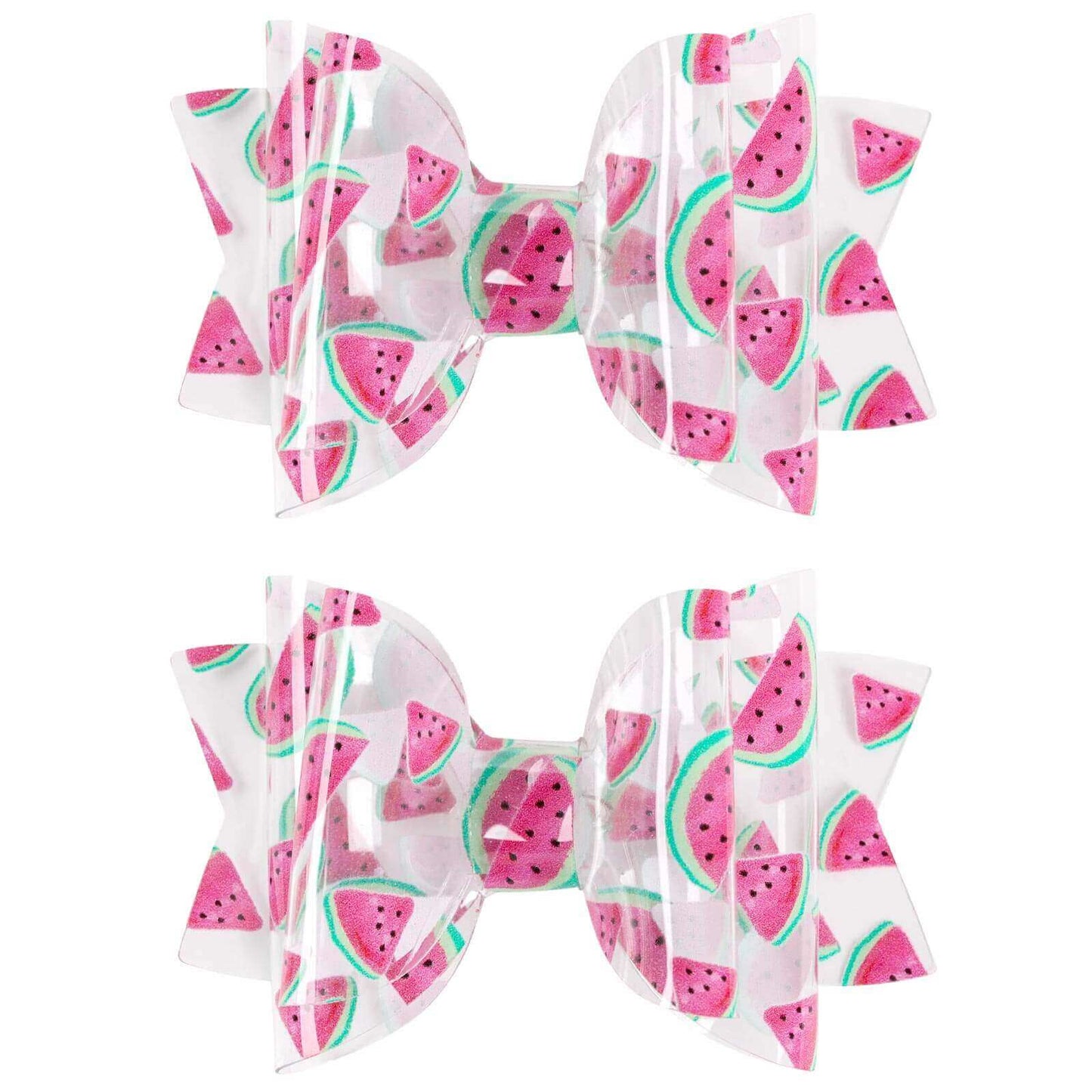 Swim Party Fruit Jelly Hair Bows