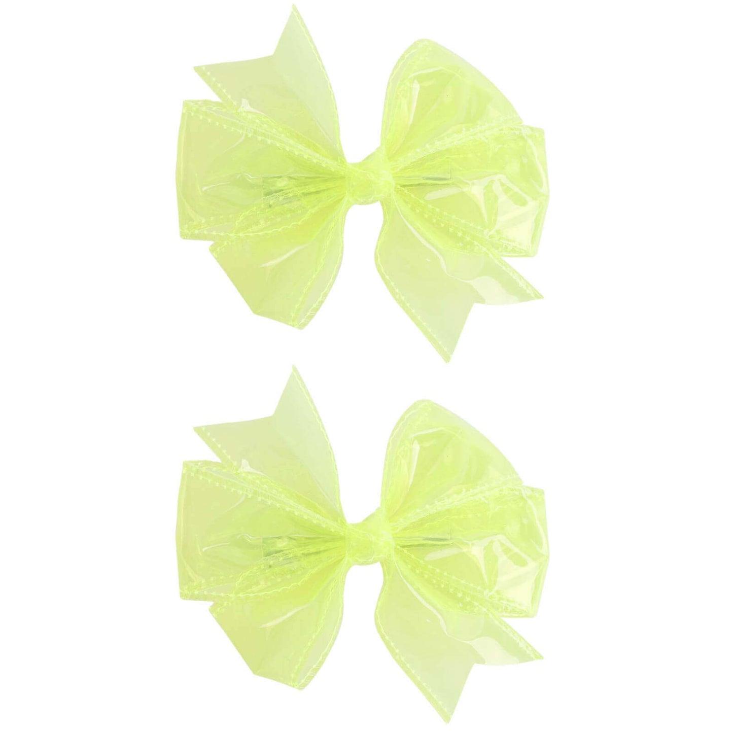 PVC Jelly Pinwheel Hair Bows