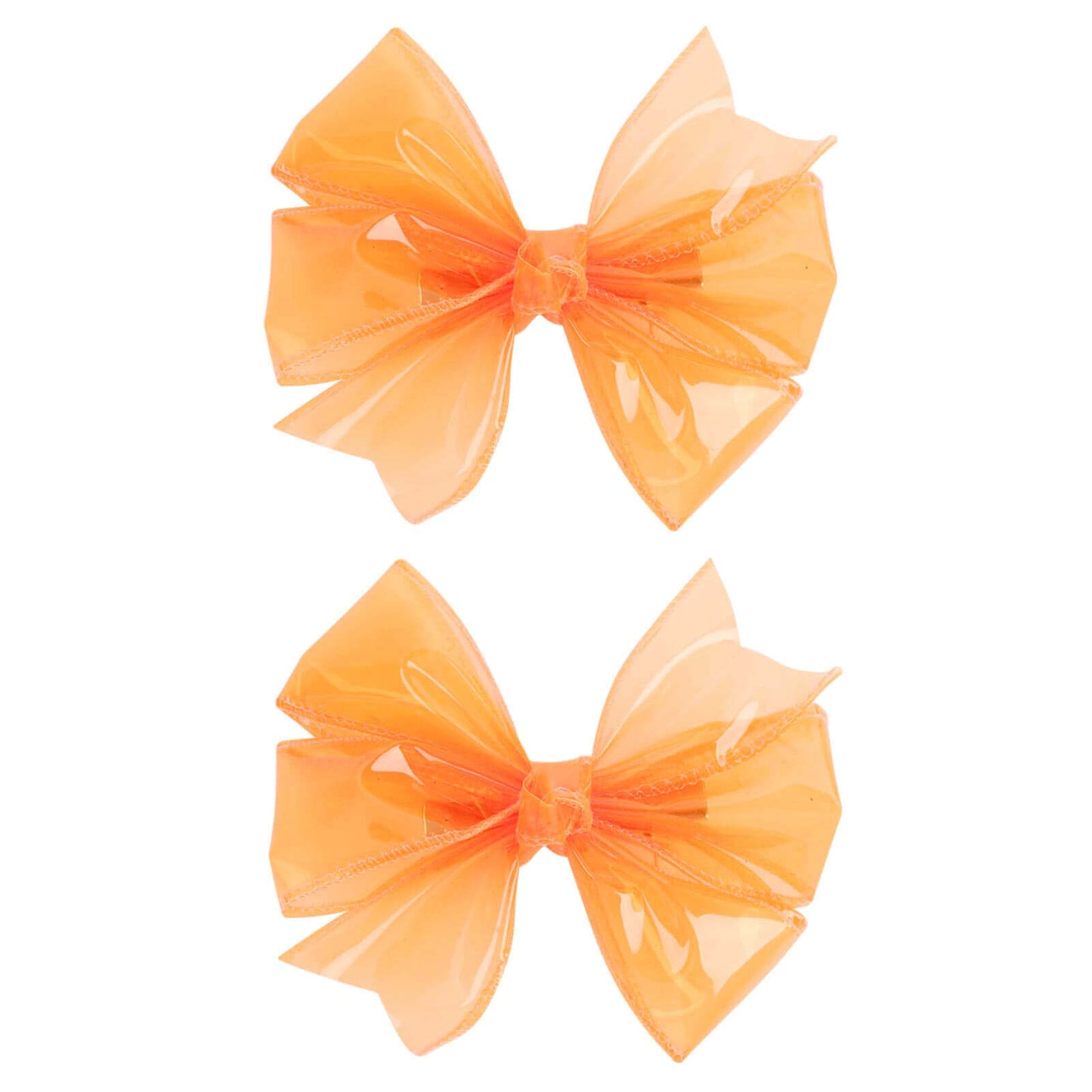 PVC Jelly Pinwheel Hair Bows