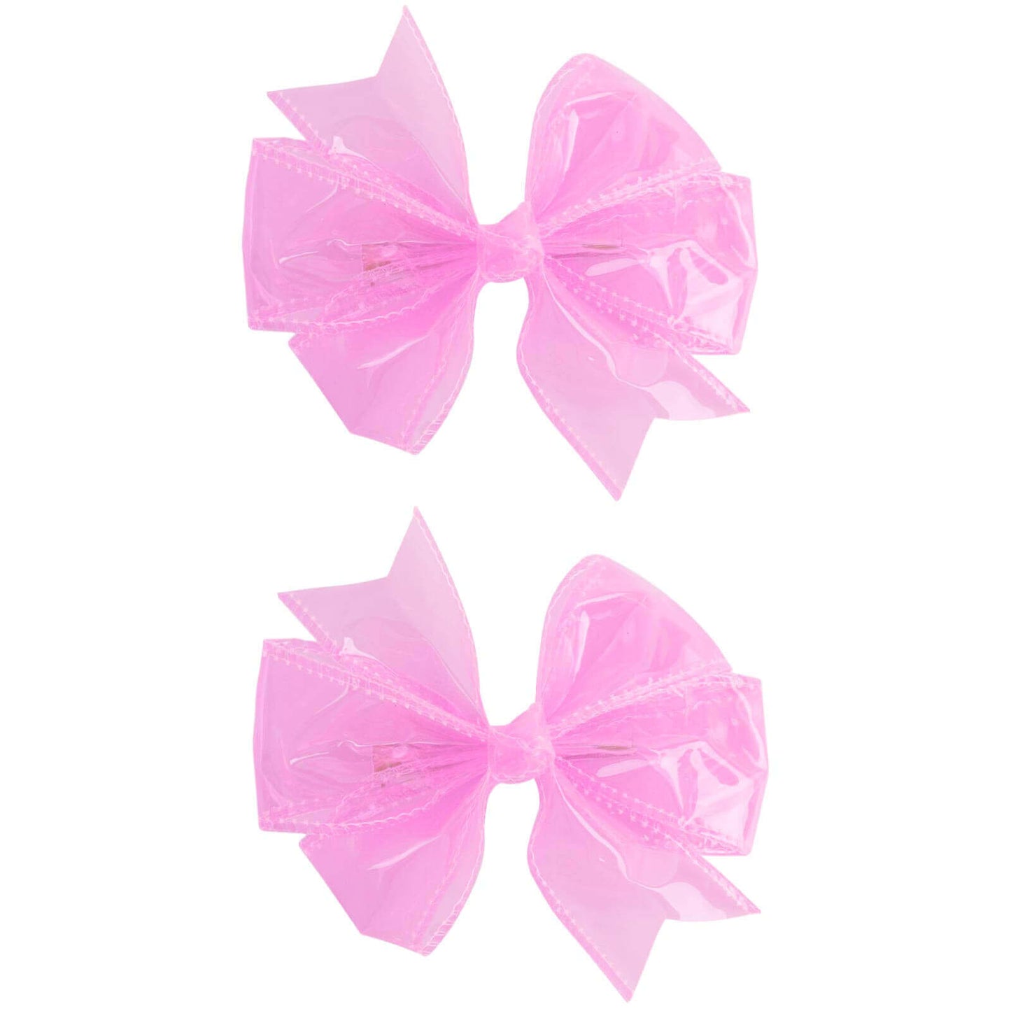 PVC Jelly Pinwheel Hair Bows