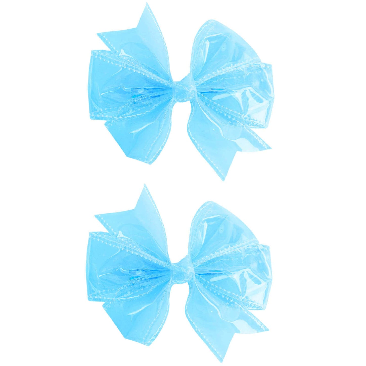 PVC Jelly Pinwheel Hair Bows