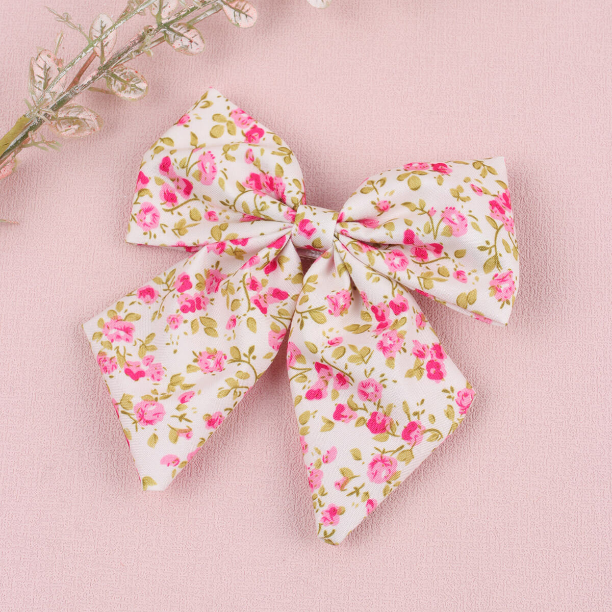 4'' Cute Flower Sailor Hair Clip Bows
