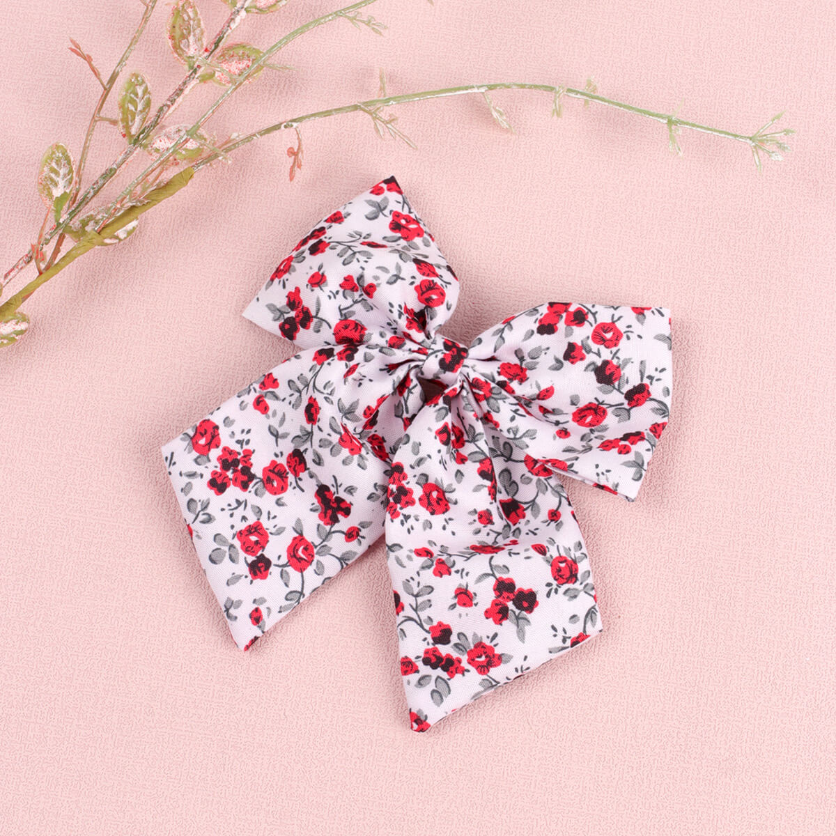 4'' Cute Flower Sailor Hair Clip Bows