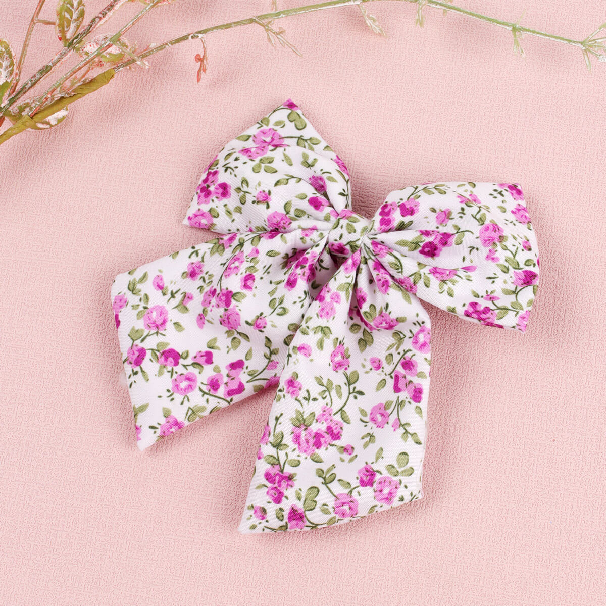 4'' Cute Flower Sailor Hair Clip Bows