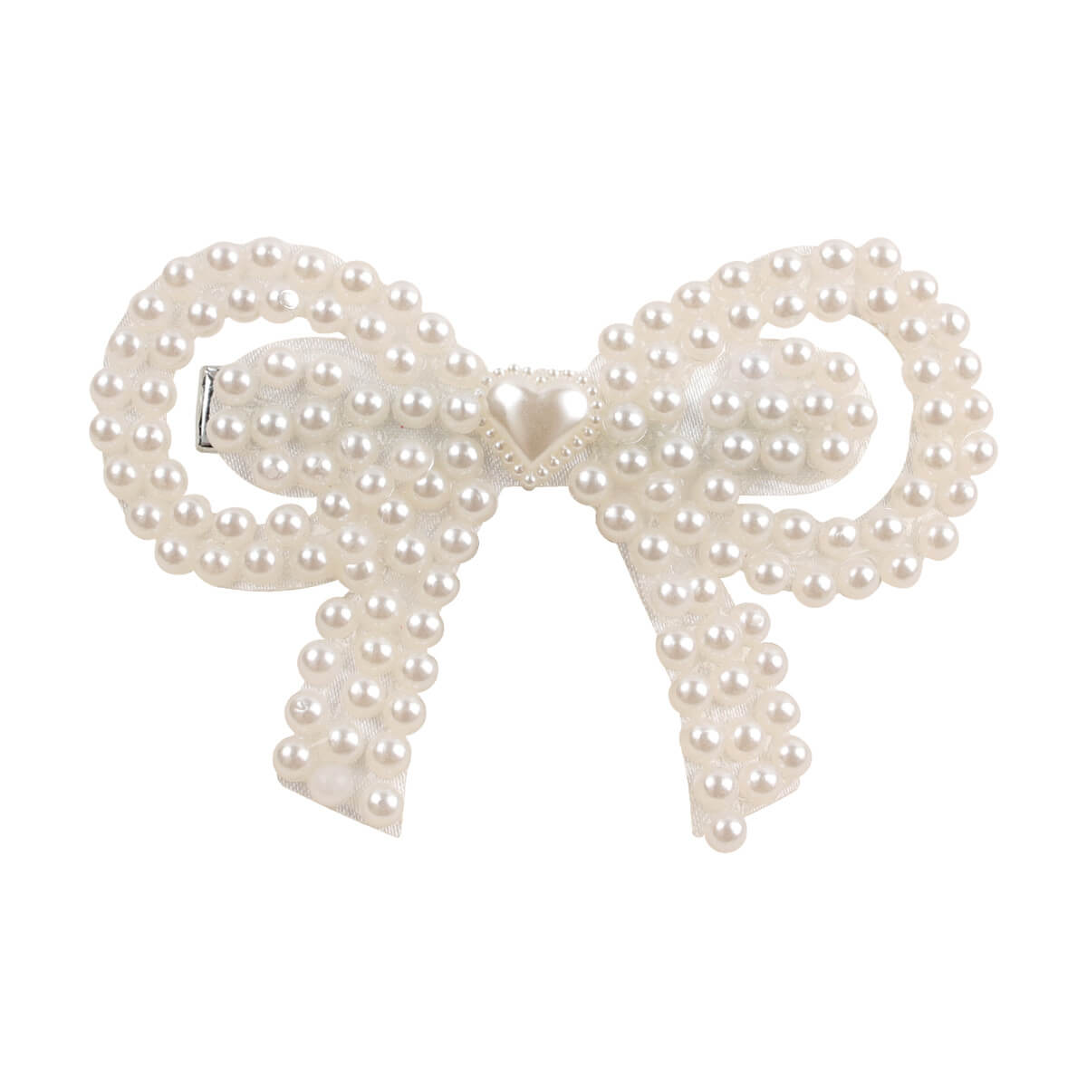 Pearl Hair Clips Girl Princess Hair Bows