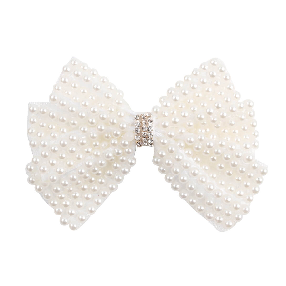 Pearl Hair Clips Girl Princess Hair Bows