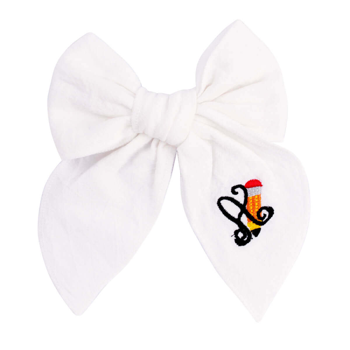 6'' Back to School Fable Hair Bows