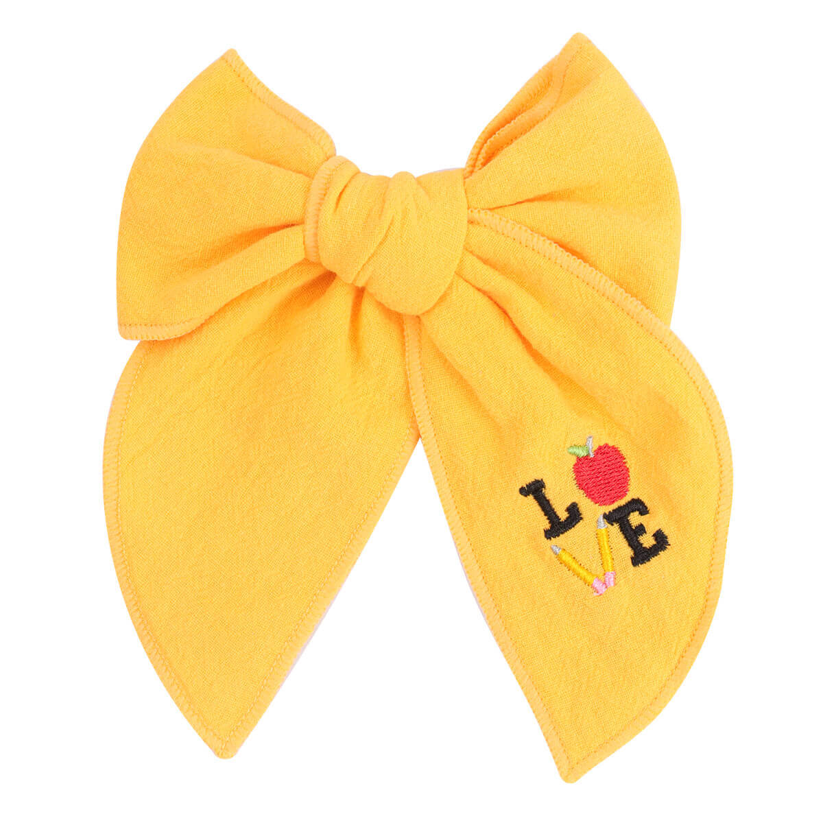 6'' Back to School Fable Hair Bows