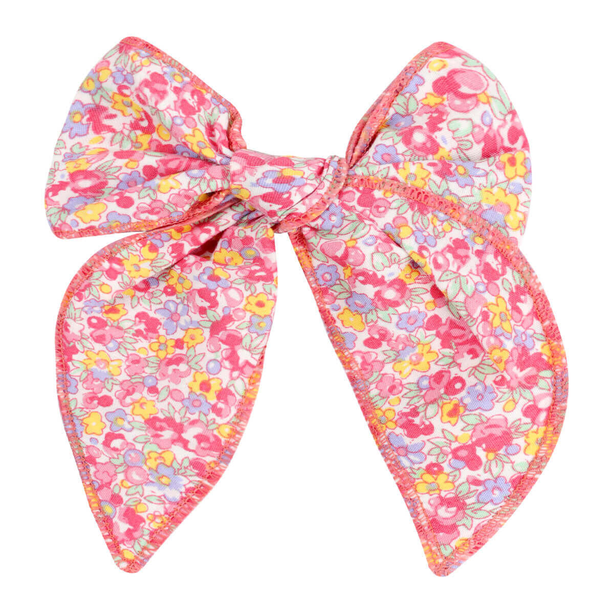 5'' Colorful Flowers Fable Hair Bows