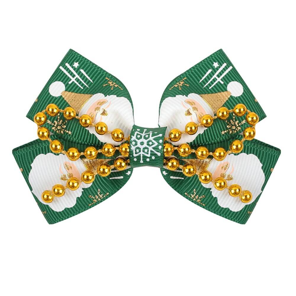 3'' Christmas Santa Claus Hair Bows