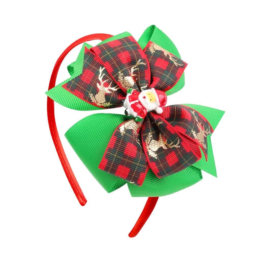 Christmas Layered Bow Headbands