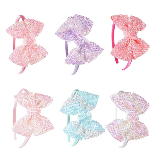 Shiny Rhinestone Girl Headbands