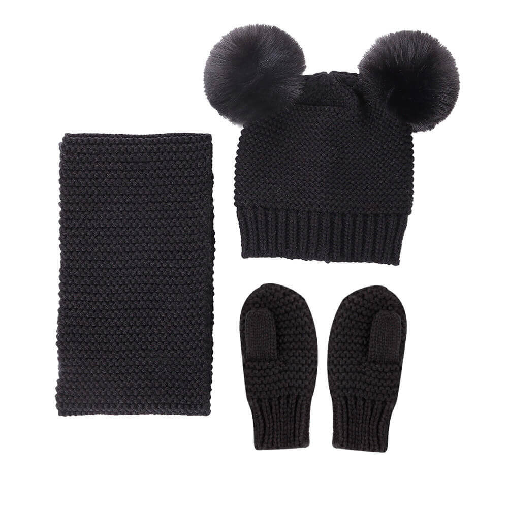 baby hat scarf set