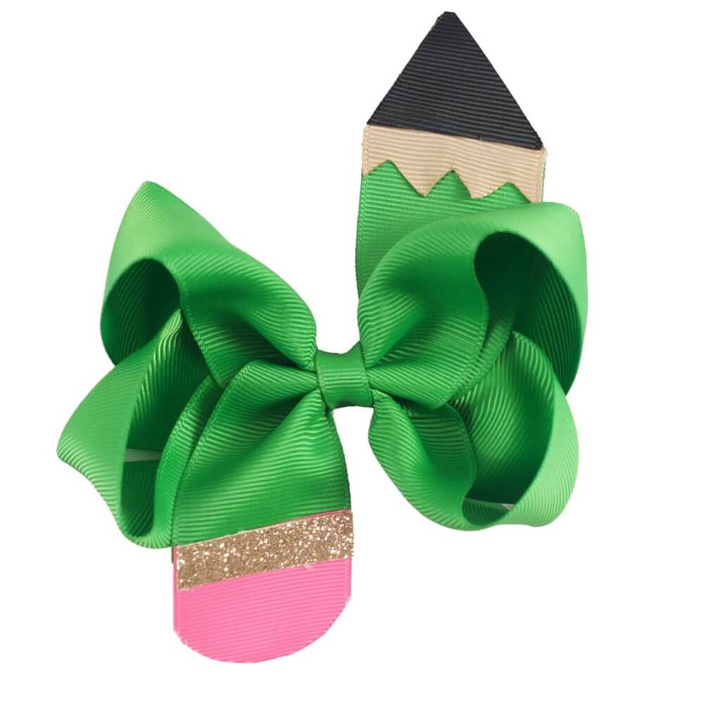 Kids Cute Pencil Hair Bows