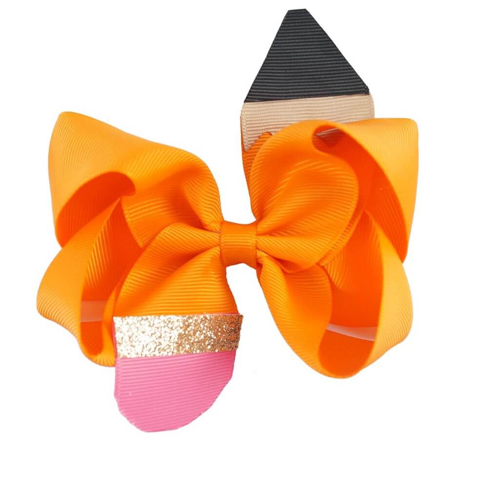 Kids Cute Pencil Hair Bows