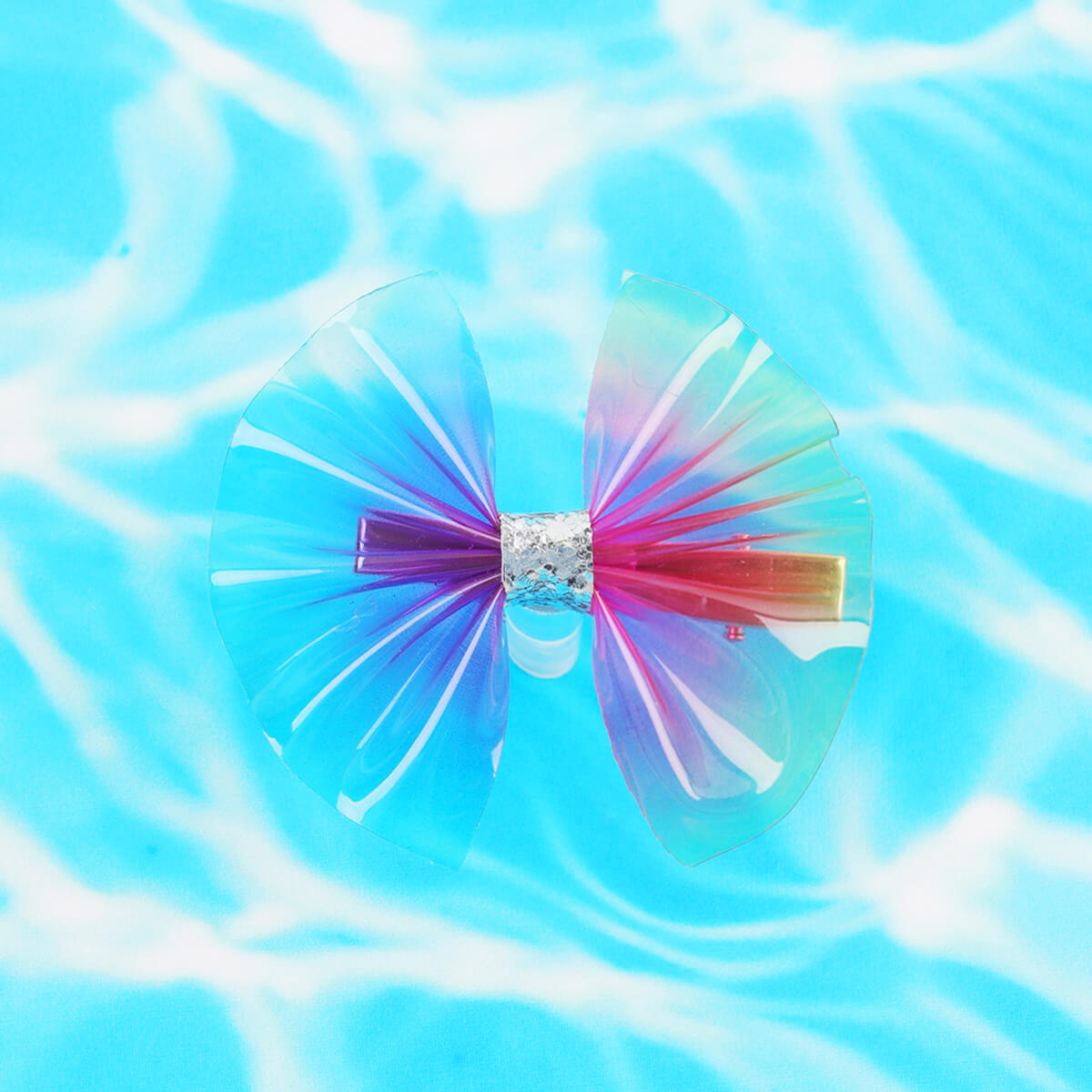 50Pcs Jelly PVC Hair Bows