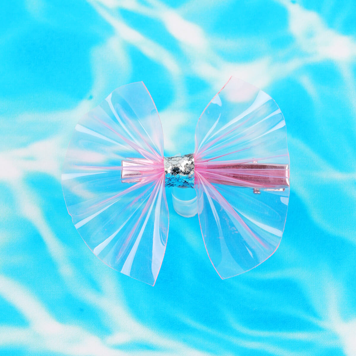 50Pcs Jelly PVC Hair Bows