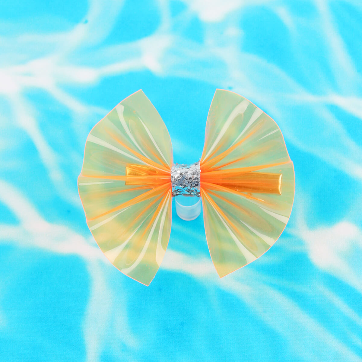 50Pcs Jelly PVC Hair Bows