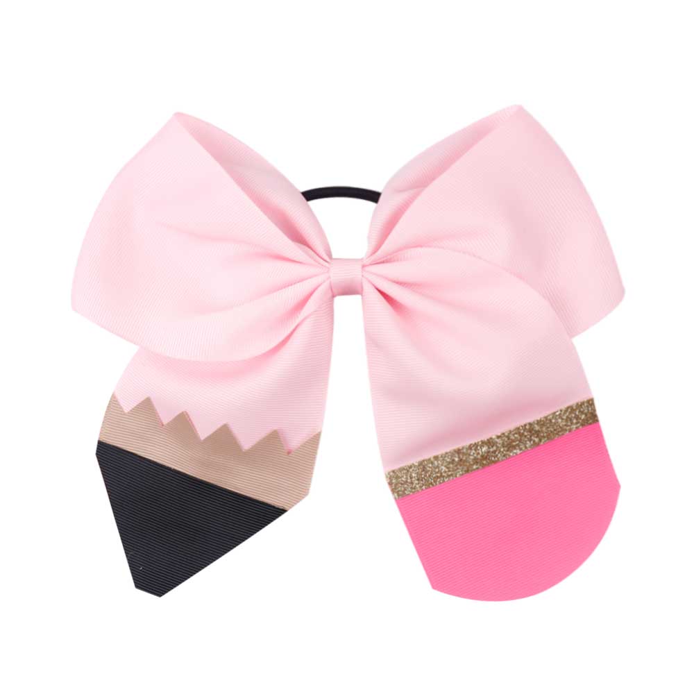 Back to School Pencil Cheer Bows