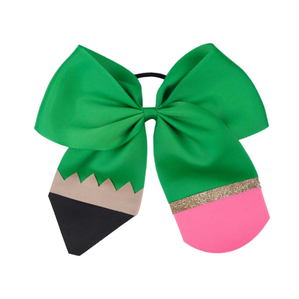 Back to School Pencil Cheer Bows