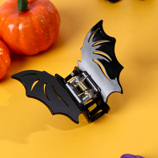 Halloween Black Bat Hair Claw Clips