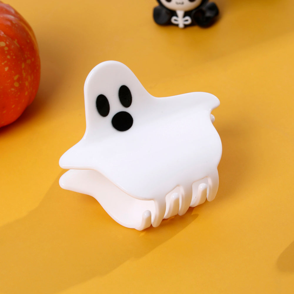 Halloween Ghost Hair Claw Clips